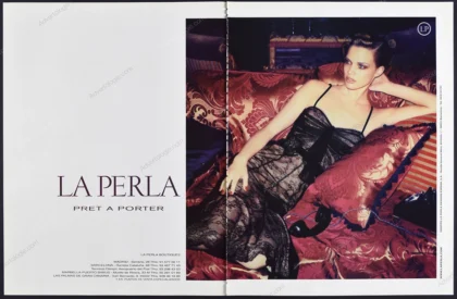 La Perla Lingerie 2005 Print Ad - Rianne ten Haken