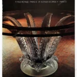 Cristal Lalique 1980 Print Ad