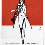Laura Biagiotti 1981 Print Ad - René Gruau