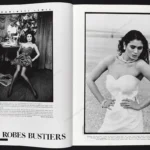 "Les Robes Bustiers" 1987 Vogue Paris 6-Page Editorial - Charlotte Lewis, Peter Lindbergh