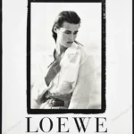Loewe 1988 12-Page Magazine Insert Ad - Yasmin Le Bon, Peter Lindbergh