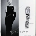 Longines DolceVita Watch 2000 Print Ad - Audrey Hepburn