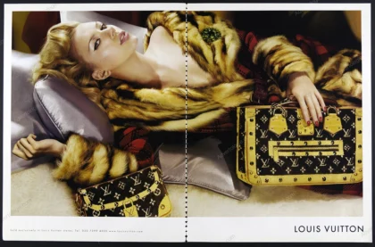 Louis Vuitton 2004 Print Ad - Scarlett Johansson
