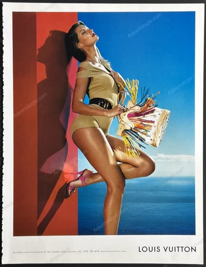 Louis Vuitton 2006 Print Ad - Gisele Bundchen