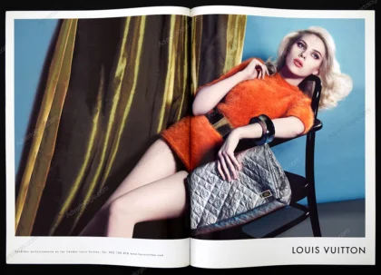 Louis Vuitton 2007 Print Ad - Scarlett Johansson