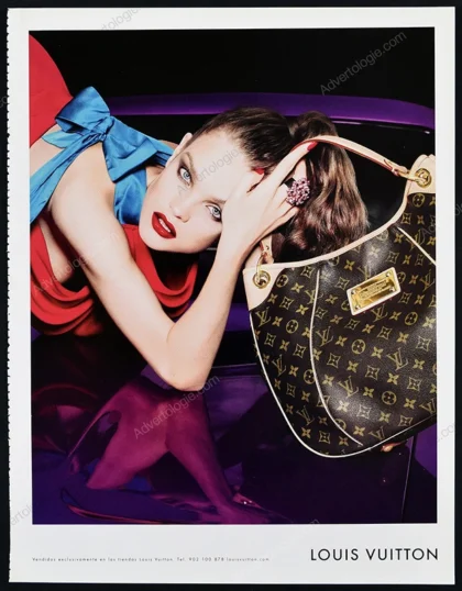 Louis Vuitton 2008 Print Ad - Natalia Vodianova