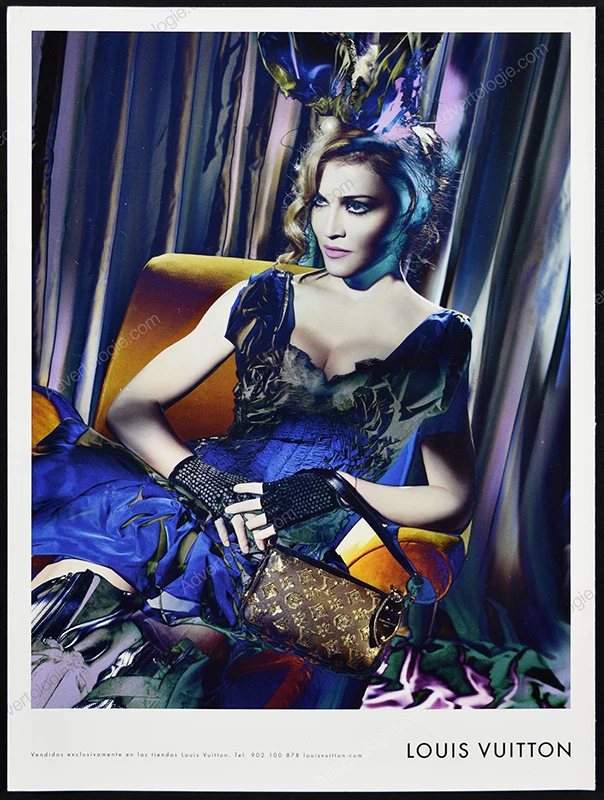 Louis Vuitton 2009 Print Ad - Madonna