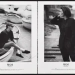 Mani Giorgio Armani 1986 2-Page Print Ad