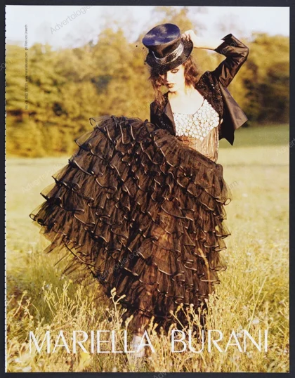 Mariella Burani 2007 Print Ad - Alyssa Miller, Ellen von Unwerth