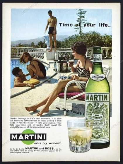Martini 1963 Print Ad
