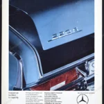 Mercedes-Benz 220S 1964 Print Ad
