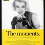 Nikon 100th Anniversary 2018 Print Ad - Marilyn Monroe