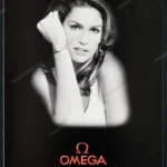 Omega Watches 1998 4-Page Print Ad - Cindy Crawford