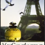 Paris Yves Saint Laurent Perfume 1990 Print Ad
