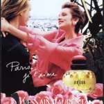 Paris Yves Saint Laurent Perfume 1994 Print Ad - Lucie de la Falaise