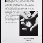 Patek Philippe Watches 1986 Print Ad