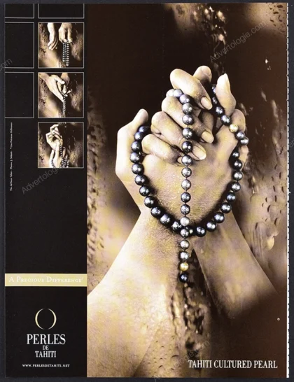 Perles de Tahiti 2002 Print Ad