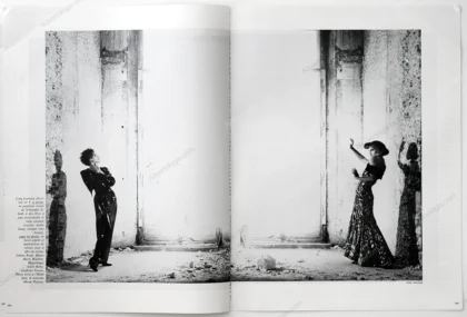 "Picasso à l'hôtel Salé" 1984 Vogue Paris 6-Page Editorial - Jean Larivière