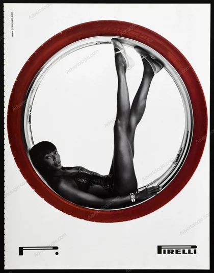 Pirelli 2006 Print Ad - Naomi Campbell