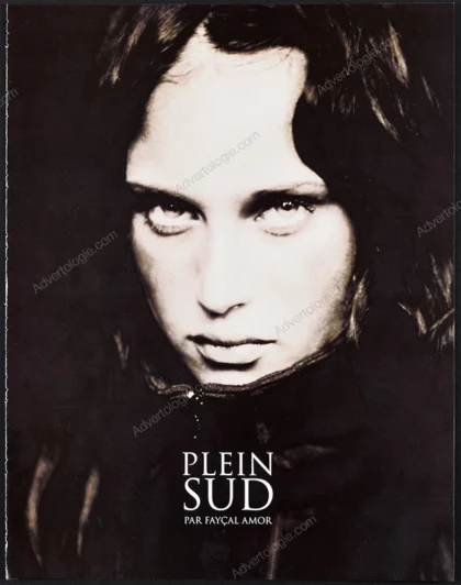 Plein Sud 1998 8-Page Magazine Insert Ad - Natalia Semanova, Paolo Roversi