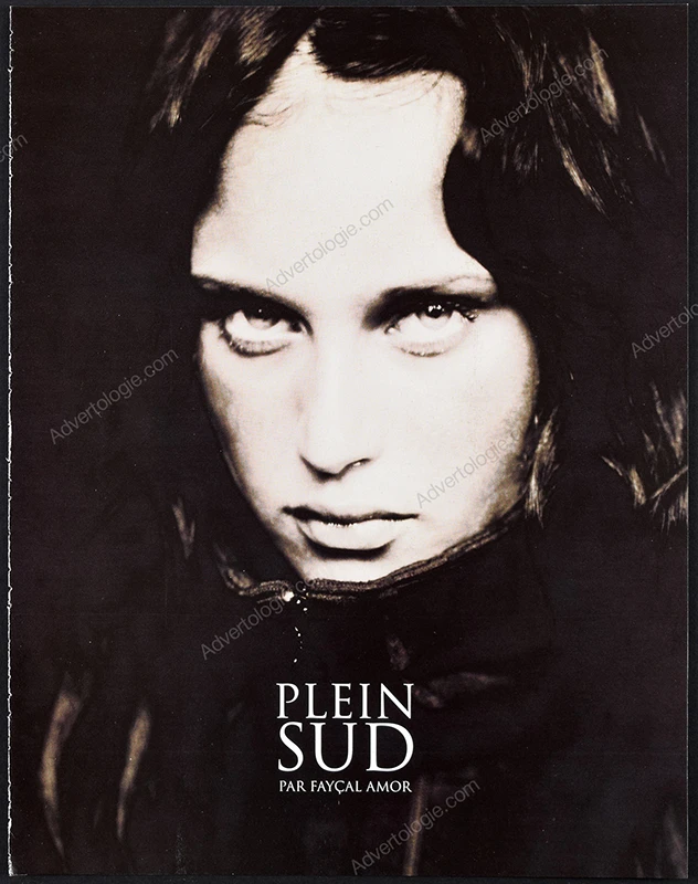 Plein Sud 1998 8-Page Magazine Insert Ad - Natalia Semanova, Paolo Roversi