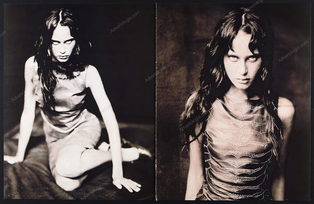 Plein Sud 1998 8-Page Magazine Insert Ad - Natalia Semanova, Paolo Roversi