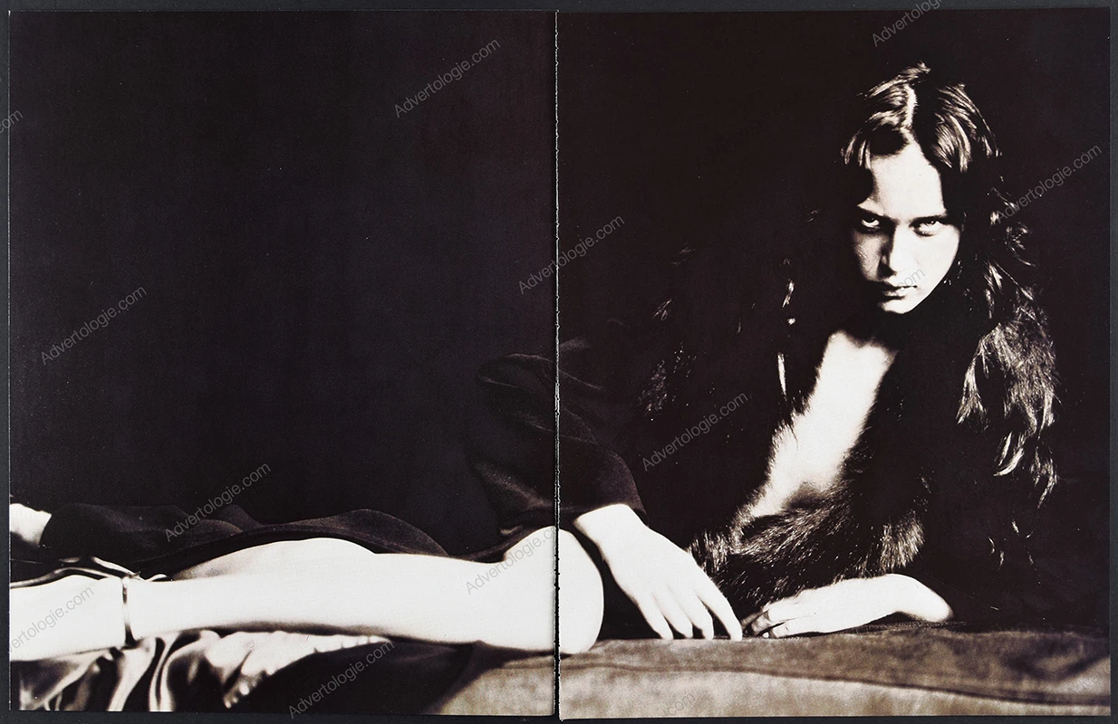 Plein Sud 1998 8-Page Magazine Insert Ad - Natalia Semanova, Paolo Roversi