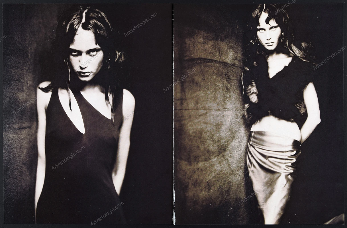 Plein Sud 1998 8-Page Magazine Insert Ad - Natalia Semanova, Paolo Roversi