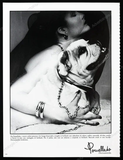 Pomellato Jewelry 1981 Print Ad