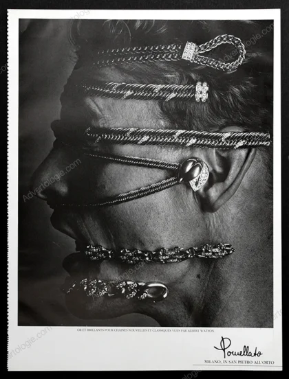 Pomellato Jewelry 1985 Print Ad - Albert Watson