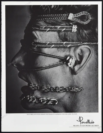 Pomellato Jewelry 1986 Print Ad - Albert Watson