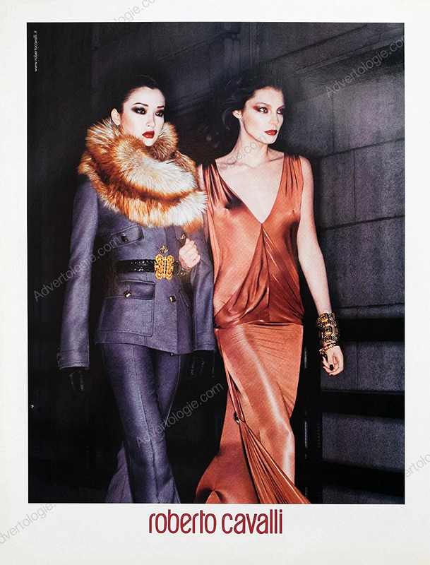 Roberto Cavalli 2006 Print Ad - Daria Werbowy