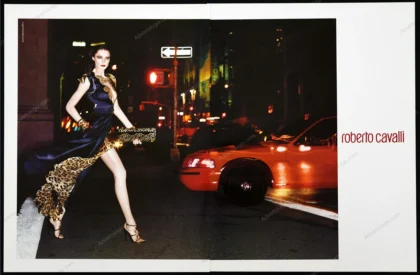 Roberto Cavalli 2006 Print Ad - Daria Werbowy