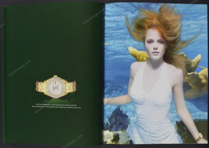 Rolex Watches SS 2005 12-Page Magazine Insert Ad - Karolina Kurkova