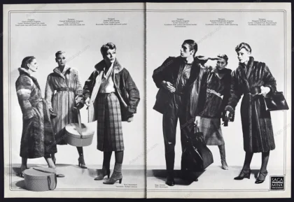 Saga Furs 1979 8-Page Advertorial