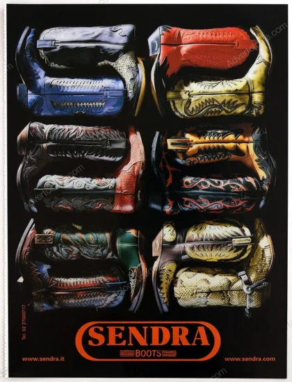 Sendra Boots 2005 Print Ad