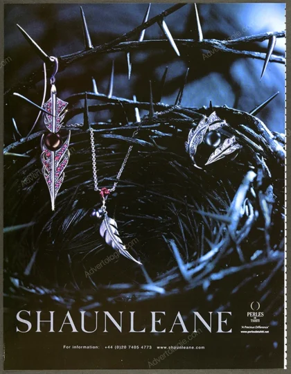 Shaunleane Pearls & Jewelry 2004 Print Ad