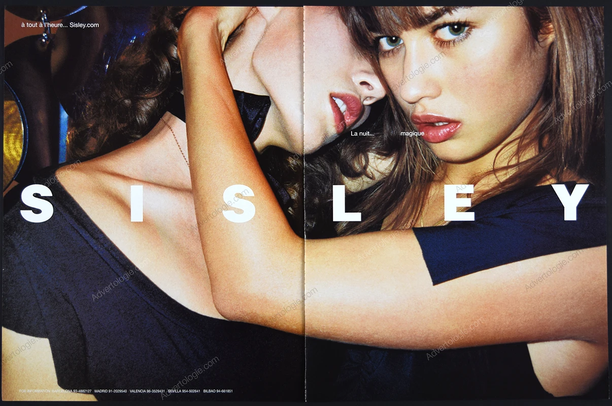 Sisley 2004 Print Ad - Olga Kurylenko, Terry Richardson