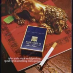 Sotheby's Cigarettes 1972 Print Ad