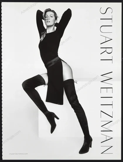 Stuart Weitzman Shoes 2015 Print Ad - Gisele Bundchen, Mario Testino