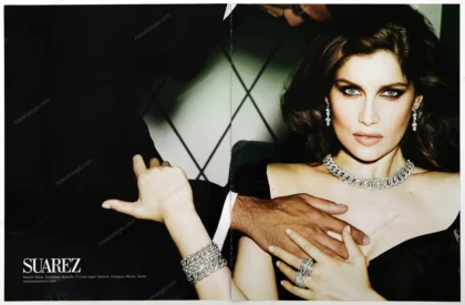 Suarez Jewelry 2012 Print Ad - Laetitia Casta, Mario Testino