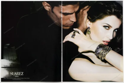 Suarez Jewelry 2012 Print Ad - Laetitia Casta, Mario Testino