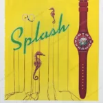 Swatch Scuba Libre Watch 2014 Print Ad - "Go Splash"