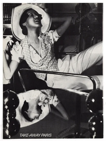 "Take-Away Paris" 1972 8-Page Editorial - Guy Bourdin