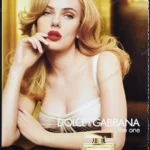 Dolce & Gabbana The One Perfume 2010 Print Ad - Scarlett Johansson