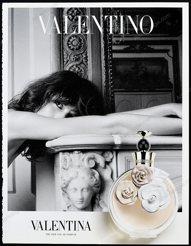 Valentina de Valentino Perfume 2011 Print Ad - Freja Beha Erichsen