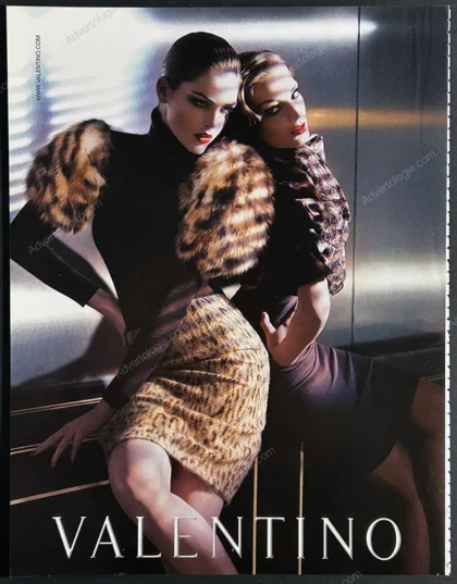 Valentino 2007 Print Ad - Hilary Rhoda