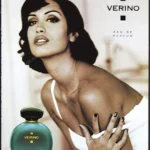 Verino Perfume 1993 Print Ad - Yasmeen Ghauri