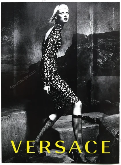 Versace 2012 Print Ad - Elza Luijendijk
