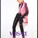Versace Jeans Couture 1991 Print Ad - Linda Evangelista